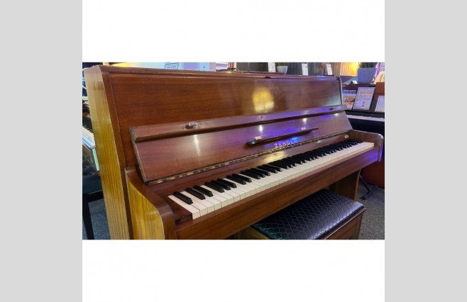 Zender Satin Mahogany Upright Piano, Used Trade Price Bargain (SN:10326) - Image 4